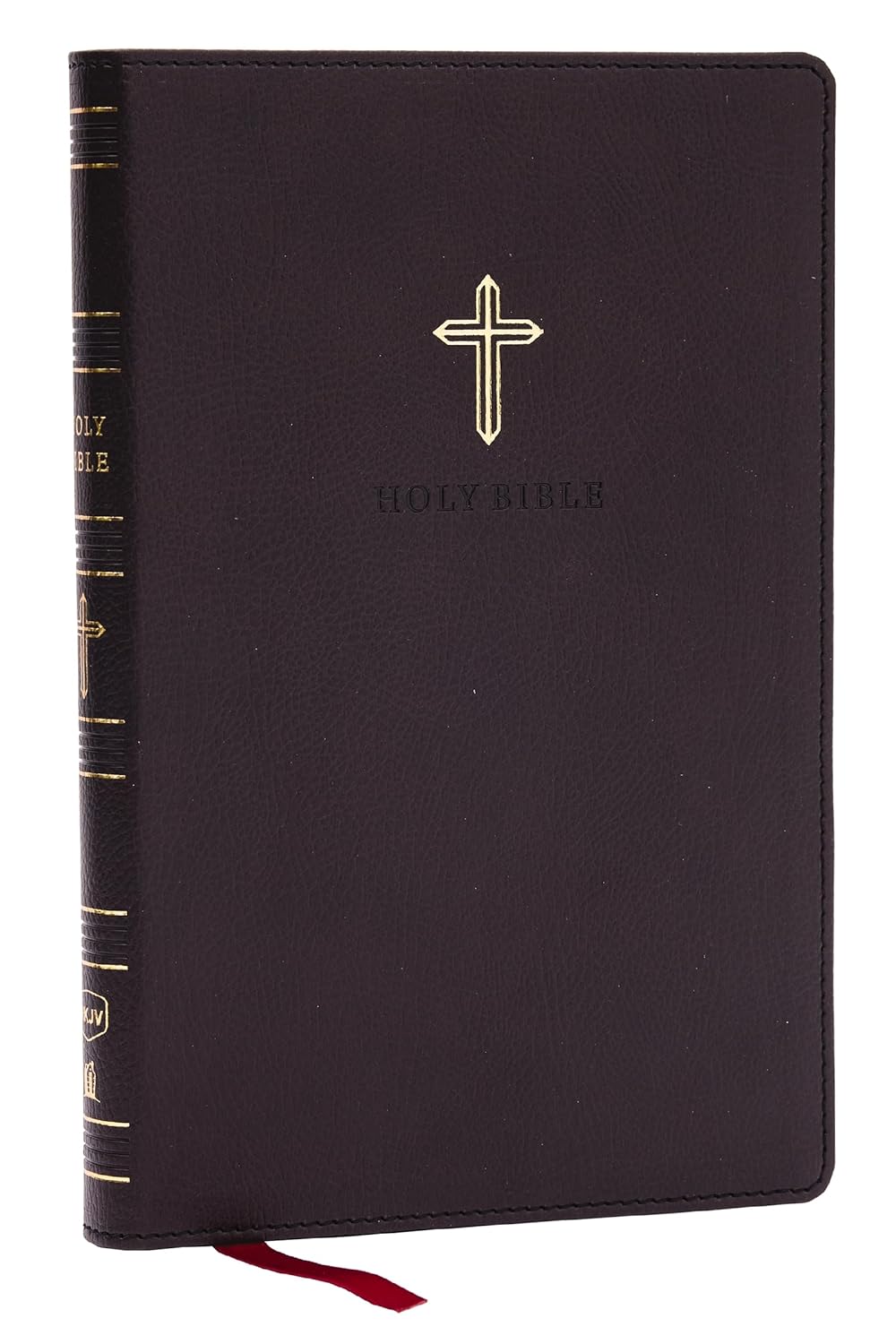 NKJV Ultra Thinline, Black Leathersoft