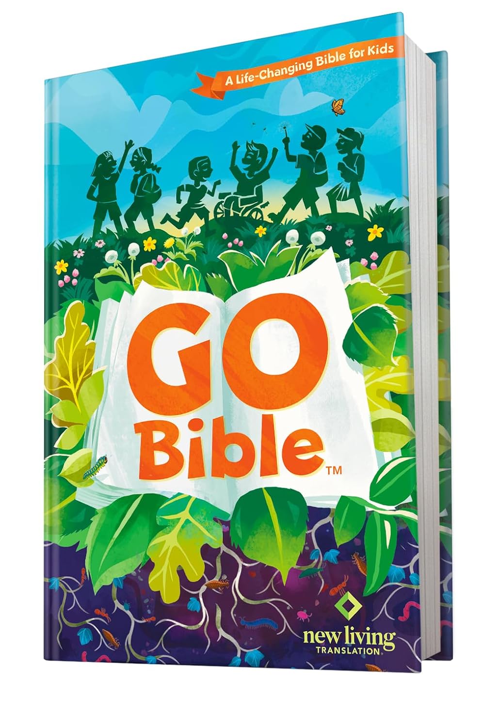 NLT Go Bible: A Life-Changing Bible for Kids, Hardcover