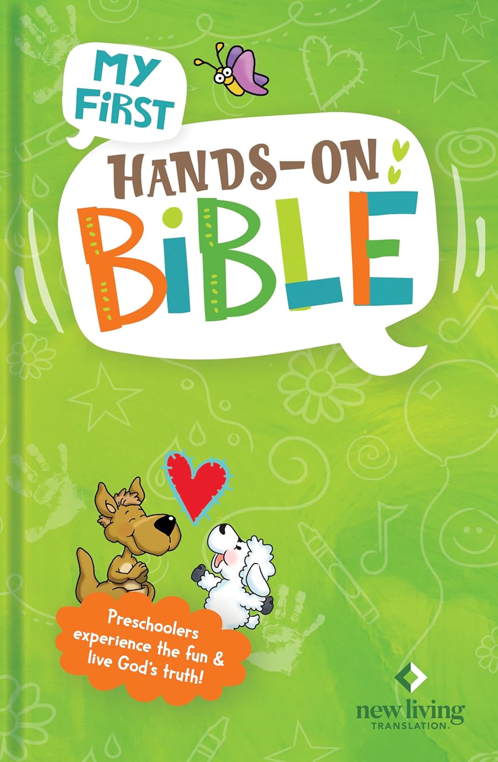 My First Hands-On Bible, NLT, Hardcover