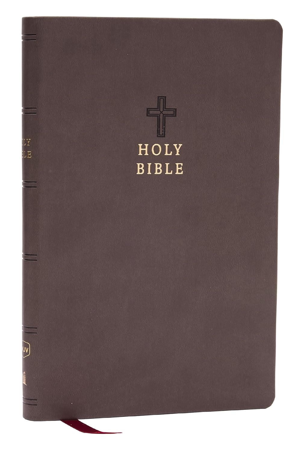 NKJV Value Ultra Thinline, Charcoal Leathersoft