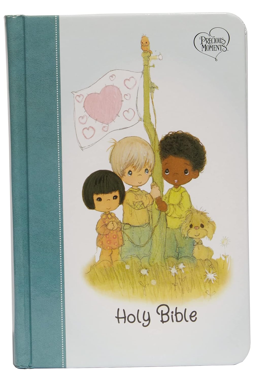 NKJV Precious Moments Small Hands, Hardcover Comfort Print, Teal