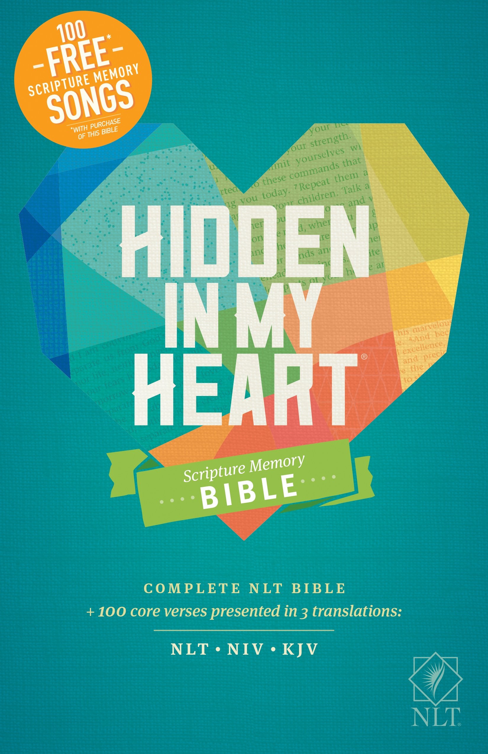 Hidden in My Heart Scripture Memory Bible, Hardcover