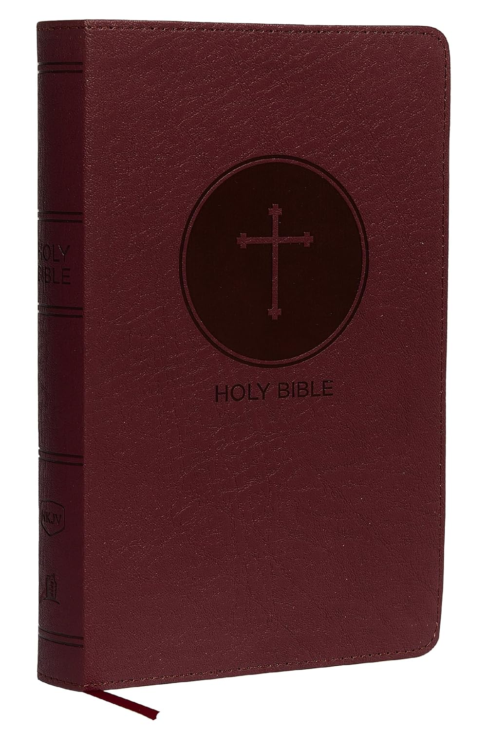 NKJV Deluxe Gift Bible, Leathersoft, Burgundy