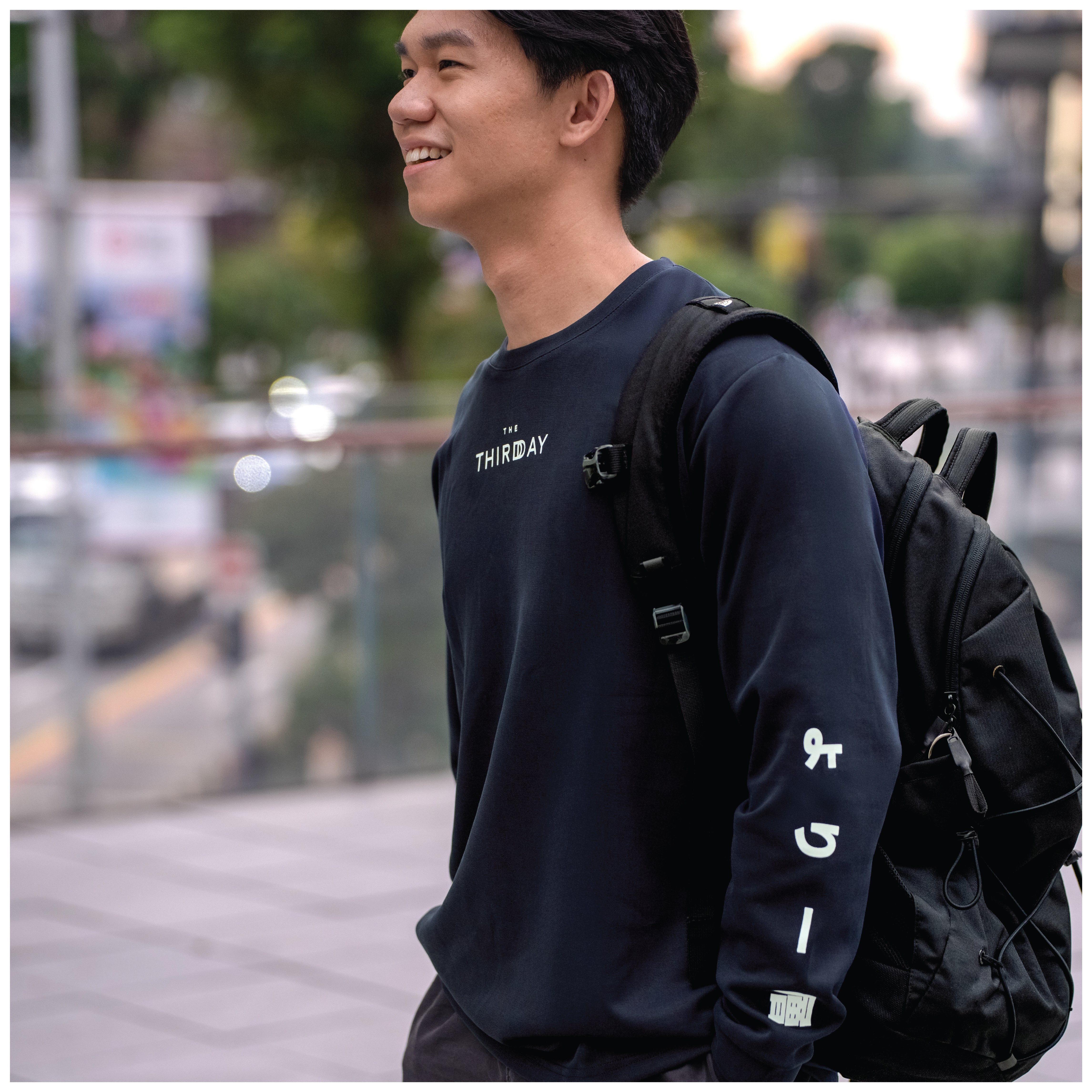 The Third Day Long Sleeve, Navy