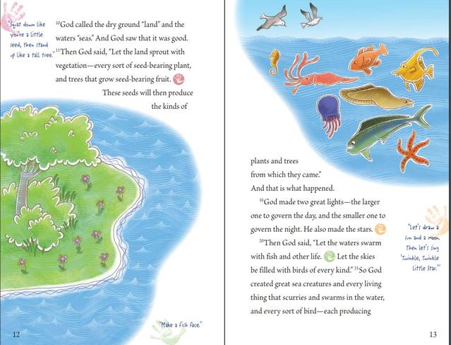 ROCKONLINE | New Creation Church | NCC | Joseph Prince | ROCK Bookshop | ROCK Bookstore | Star Vista | Children | God's Amazing Creation, My First Hands-On Bible | Christian Living | Tyndale | NLT | Bible Stories | Free delivery for Singapore Orders above $50.