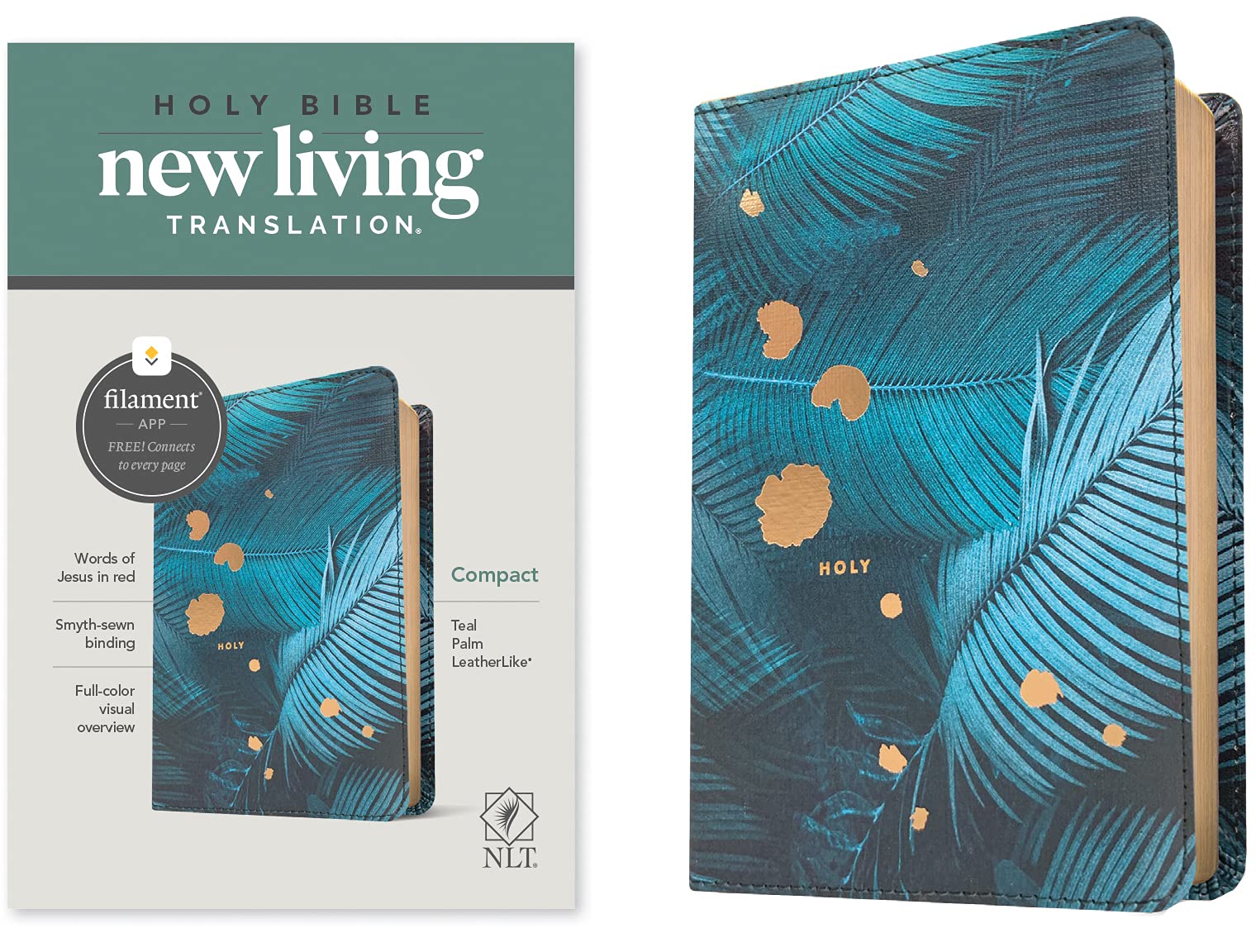 NLT Compact, Leatherlike, Teal Palm (Filament enabled edition)