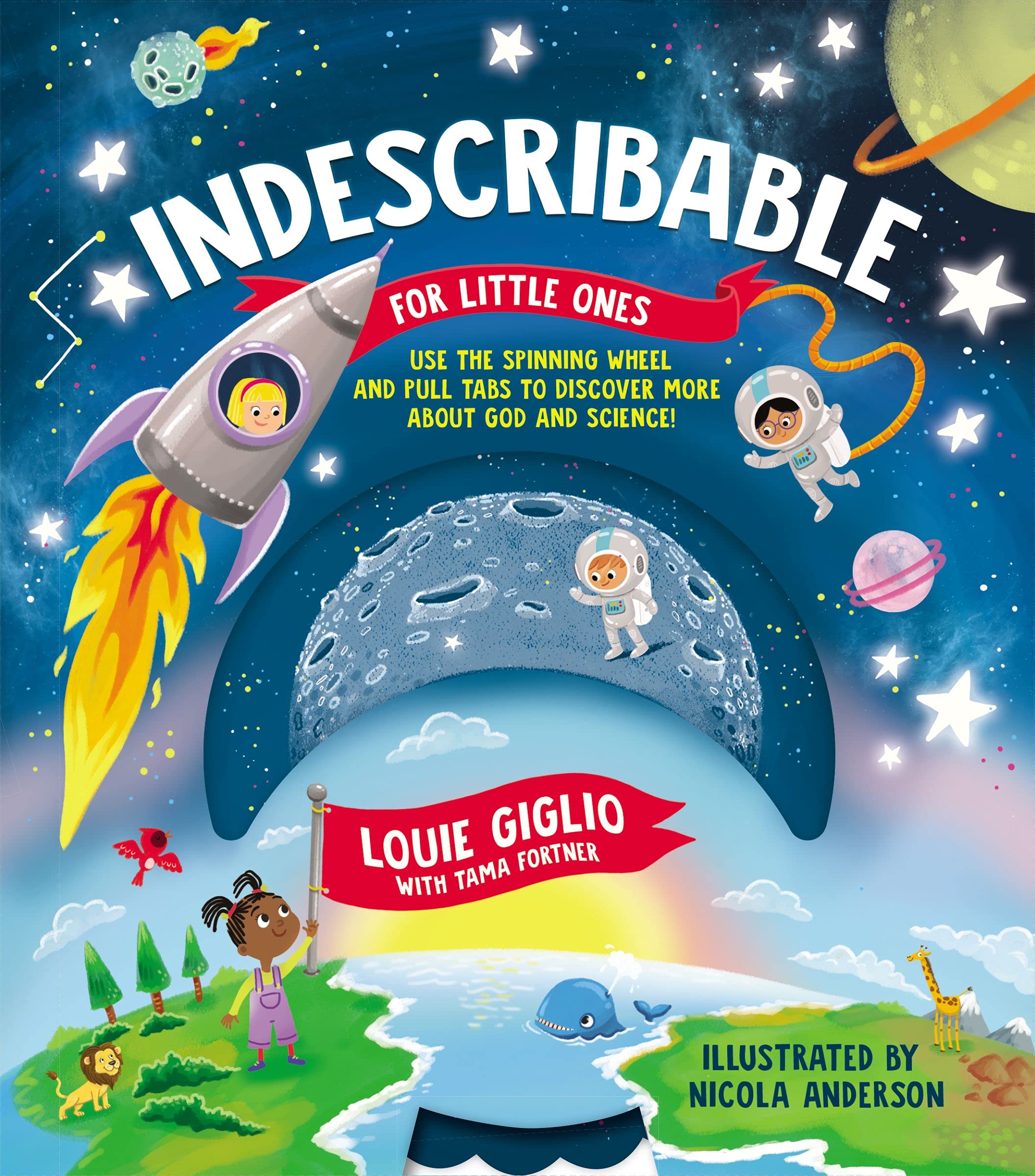ROCKONLINE | Indescribable for Little Ones (Hardcover) | New Creation Church | NCC | Joseph Prince | ROCK Bookshop | ROCK Bookstore | Star Vista | Children | Christian Living | Louie Giglio | Bible | Hardcover | Illustrations | Free delivery for Singapore orders above $50.
