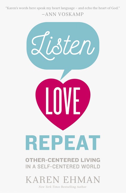 ROCKONLINE | New Creation Church | NCC | Joseph Prince | ROCK Bookshop | ROCK Bookstore | Star Vista | Listen Love Repeat | Karen Ehman | Free delivery for Singapore Orders above $50.