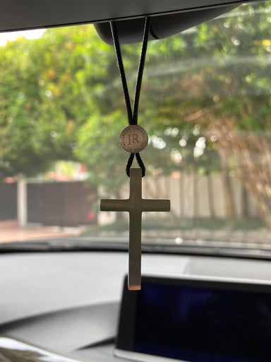 ROCKONLINE | New Creation Church | NCC | Joseph Prince | ROCK Bookshop | ROCK Bookstore | Star Vista | Lifestyle | Car Charm | Ladies | Gift | Cross Charm | Car Cross | Car Cross by Jacob Rachel | Free delivery for Singapore Orders above $50.