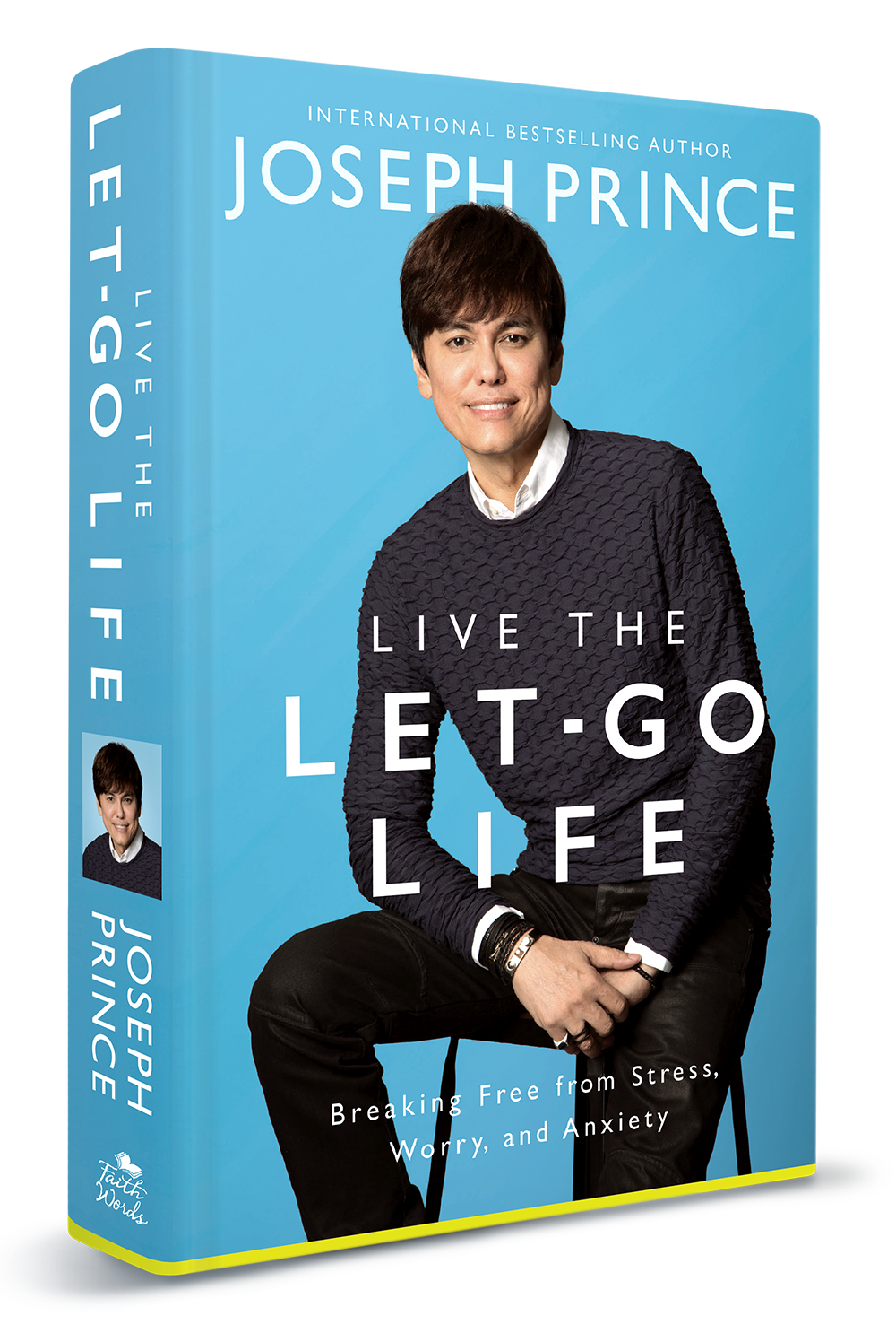 ROCKONLINE | New Creation Church | Joseph Prince | ROCK Bookshop | NCC | Christian Living | Live The Let-Go Life (softback) | Free shipping for Singapore orders above $50