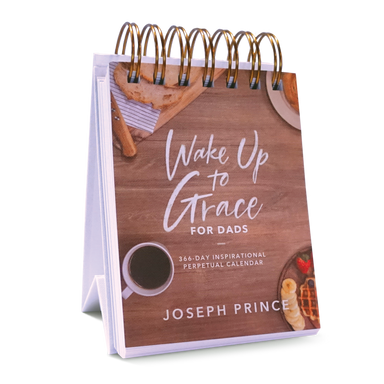 ROCKONLINE | Wake Up To Grace For Dads —366-Day Inspirational Perpetual Calendar | New Creation Church | Joseph Prince| Devotionals | Dayspring | Blessings | Prayers | Grace | Hope | Love | Faith | Devotional | Rock Bookshop | Rock Bookstore | Star Vista | Free Delivery for Singapore Orders above $50.
