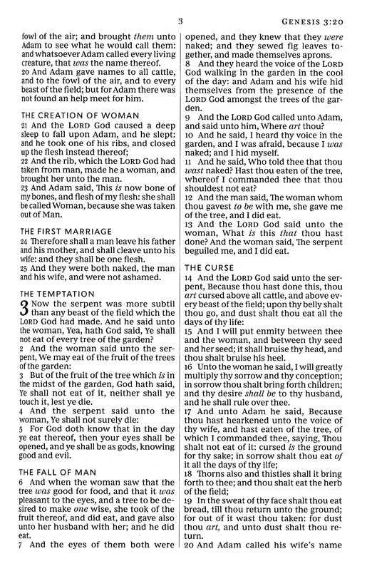 KJV Thinline Bible Large Print, Black