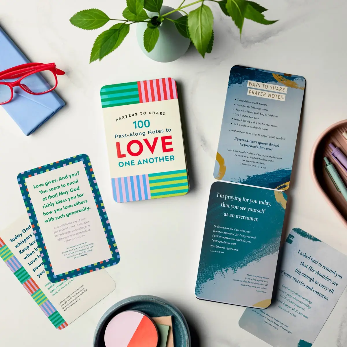 Prayers to Share: 100 Pass-Along Notes to Love One Another