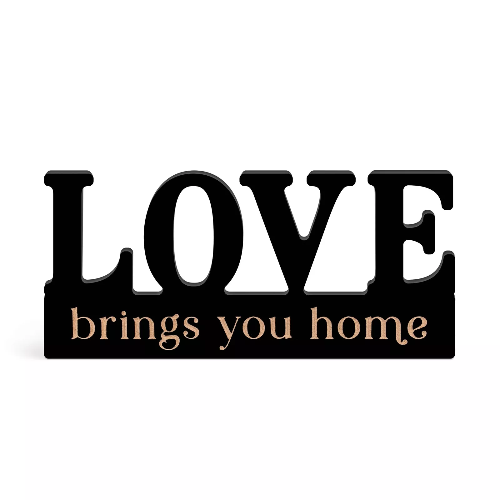 Word Decor, Love Brings You Home