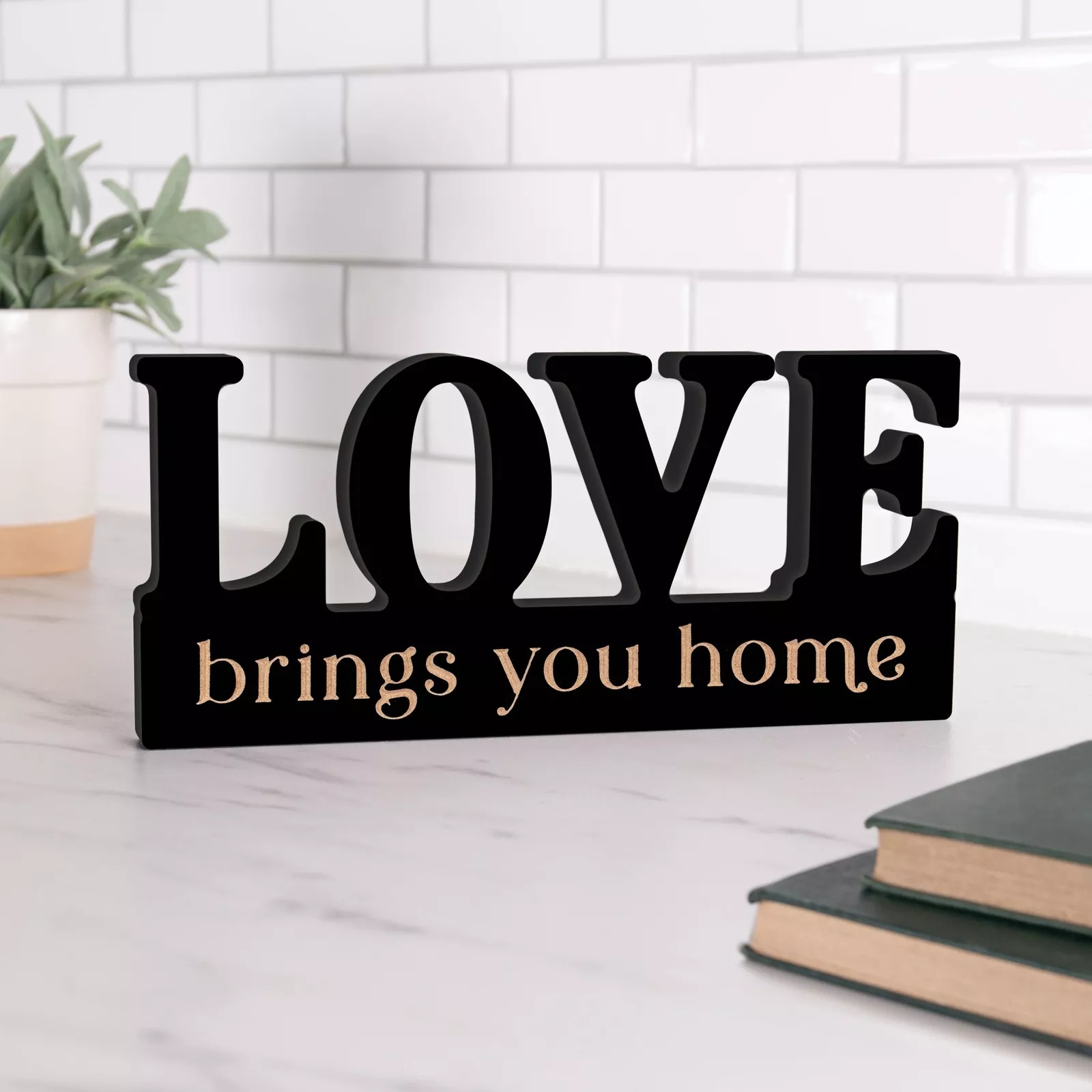 Word Decor, Love Brings You Home