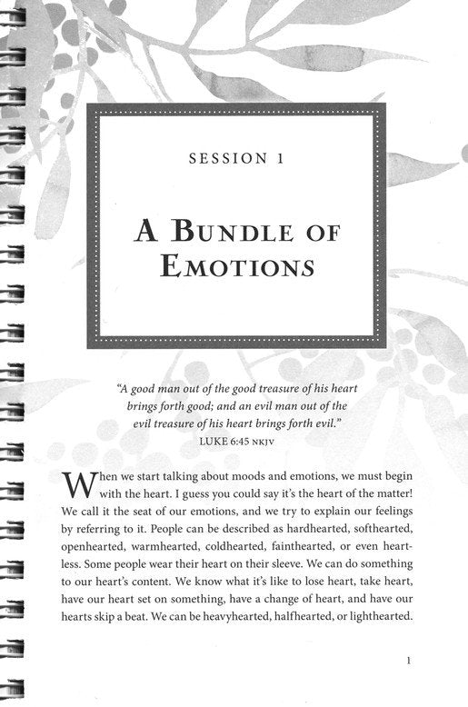 Managing Your Emotions (Renew & Restore Bible Studies), hardcover