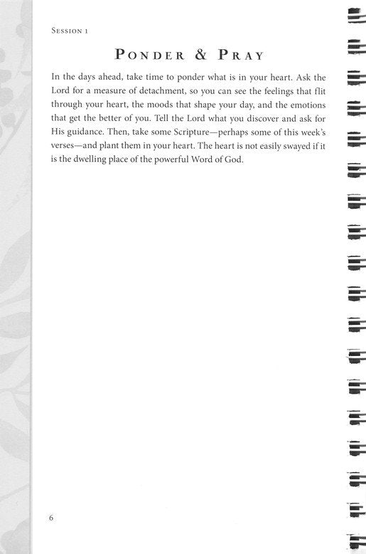 Managing Your Emotions (Renew & Restore Bible Studies), hardcover