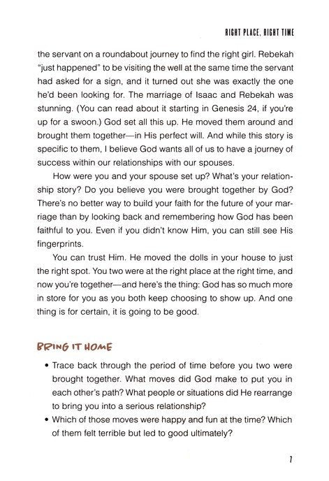 The Marriage Devotional: 52 Days to Strengthen the Soul of Your Marriage, Paperback