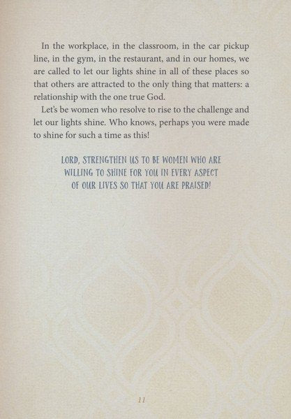 Made to Shine: 90 Devotions to Enjoy and Reflect God's Light (Hardcover)