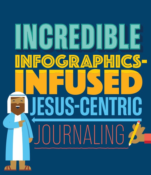 Bible Infographics for Kids Adventure Journal: 40 Faith-tastic Days to Journey with Jesus in Creative Ways