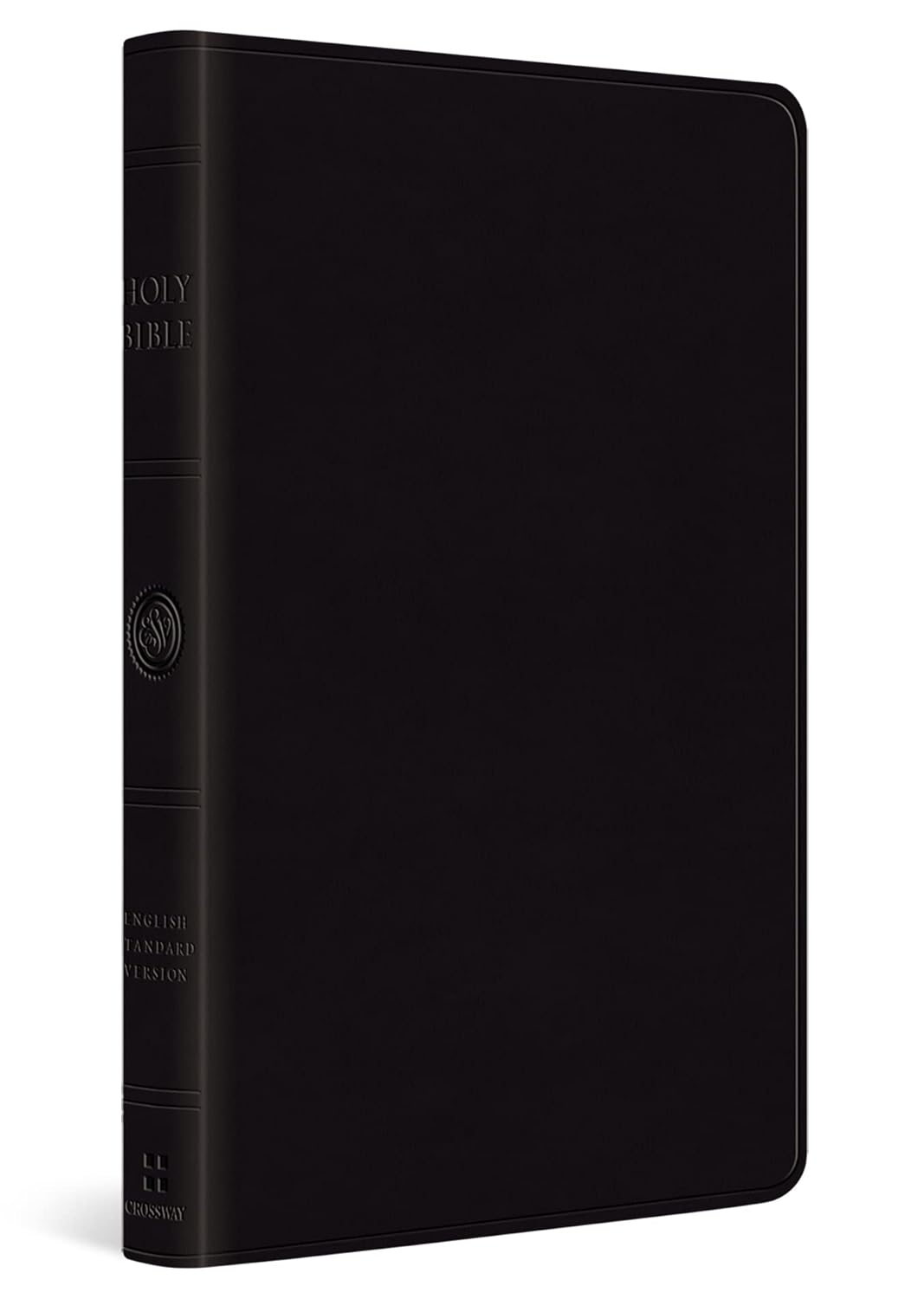 ESV Large Print Value Thinline Bible, TruTone, Black