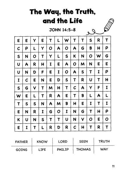 77 Bible Word Searches for Kids