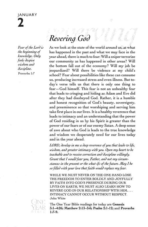 One Year Praying Through the Bible, By Cheri Fuller