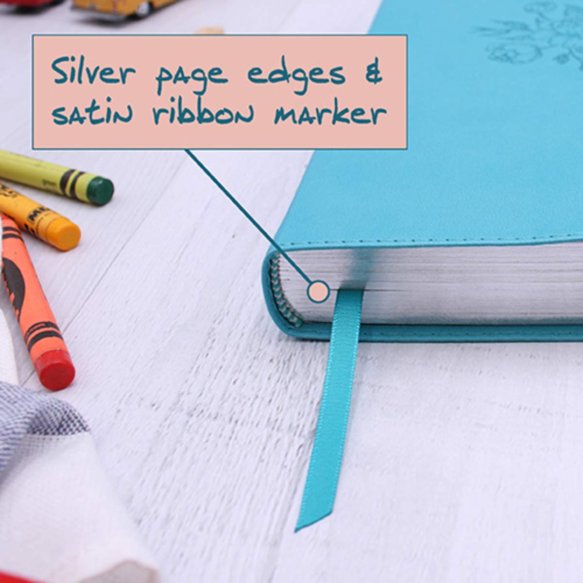 NIV The Busy Mom's Bible, Leathersoft, Teal, Daily Inspiration Even If You Only Have One Minute