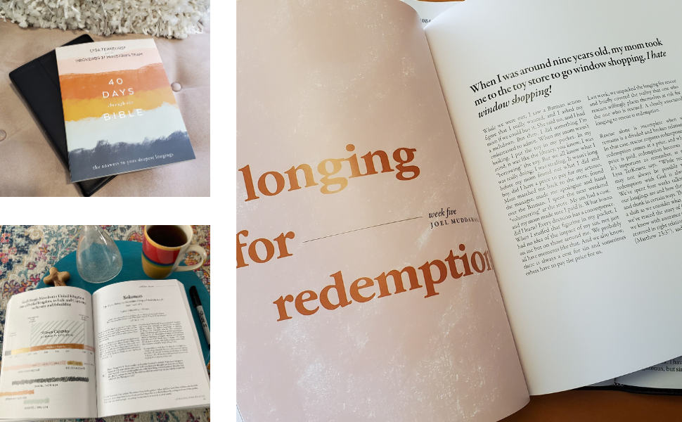 40 Days Through the Bible: The Answers to Your Deepest Longings