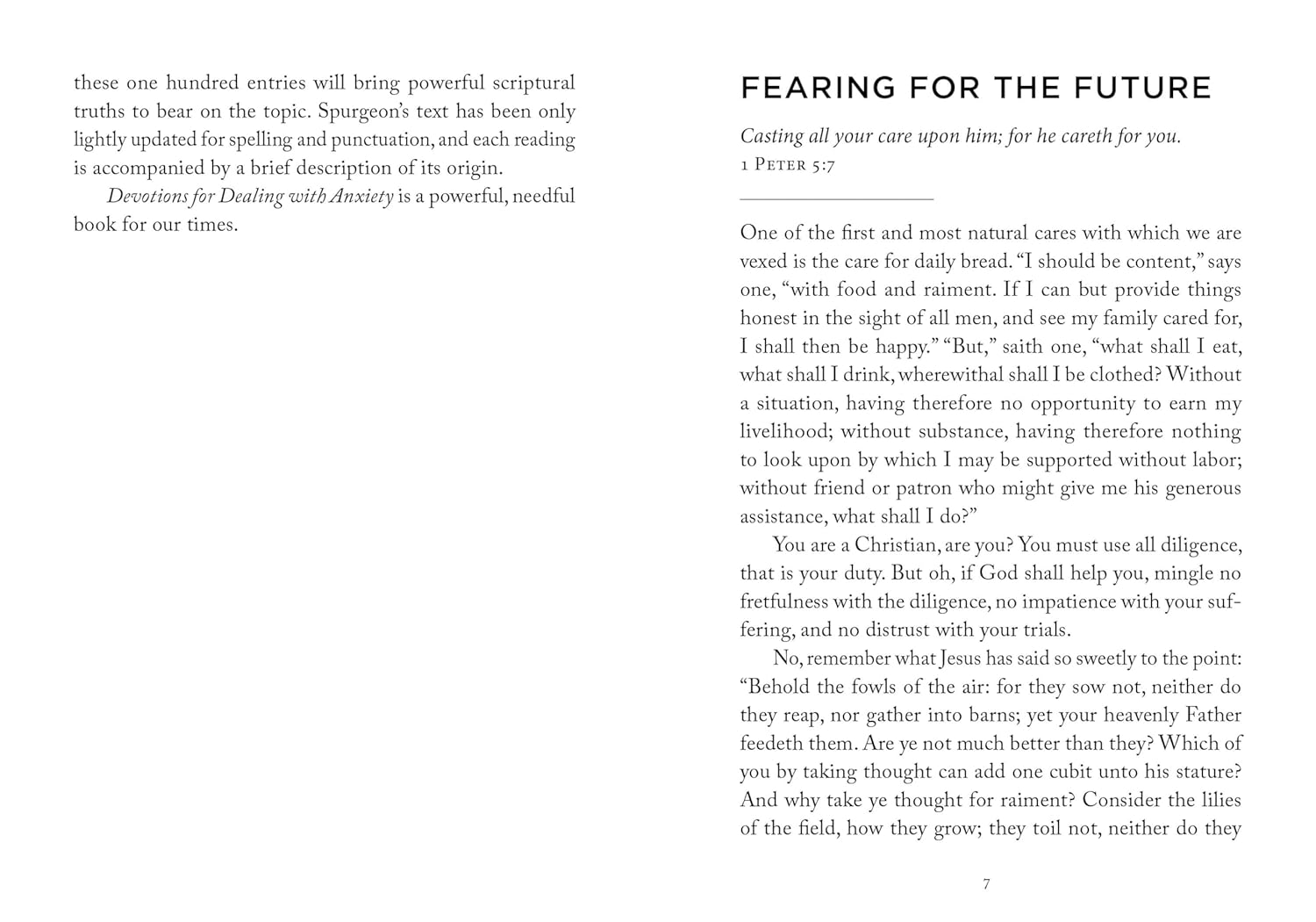 Devotions for Dealing with Anxiety: 100 Meditations for Men (hardcover)