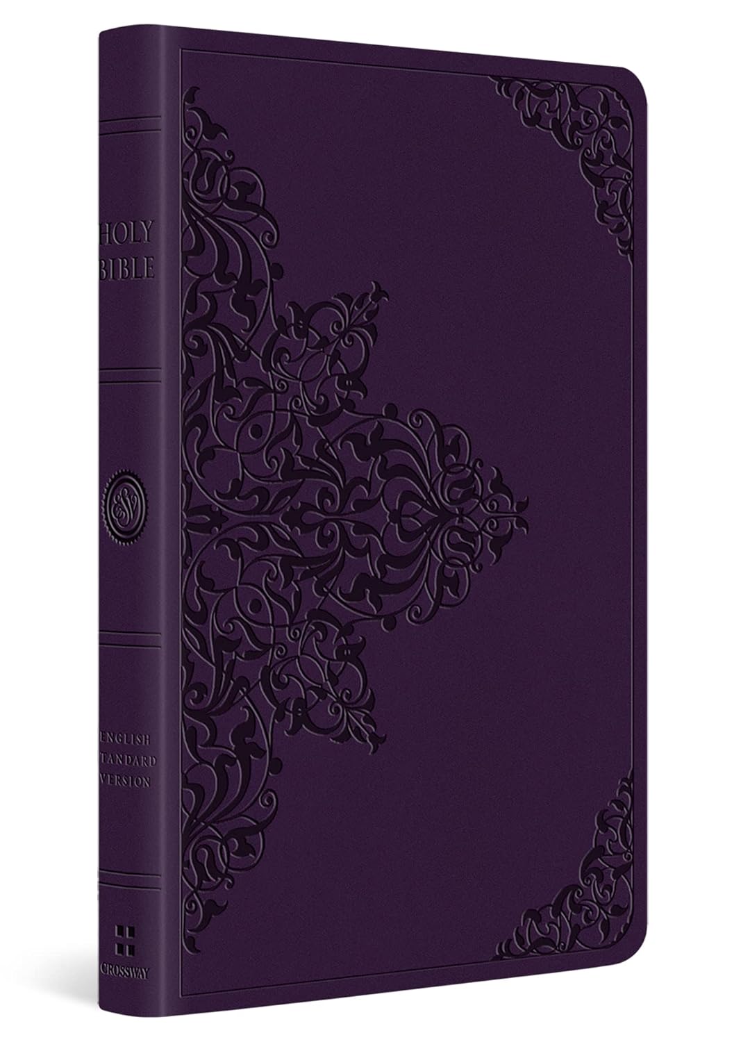 ESV Large Print Value Thinline Bible, TruTone, Lavender, Filigree