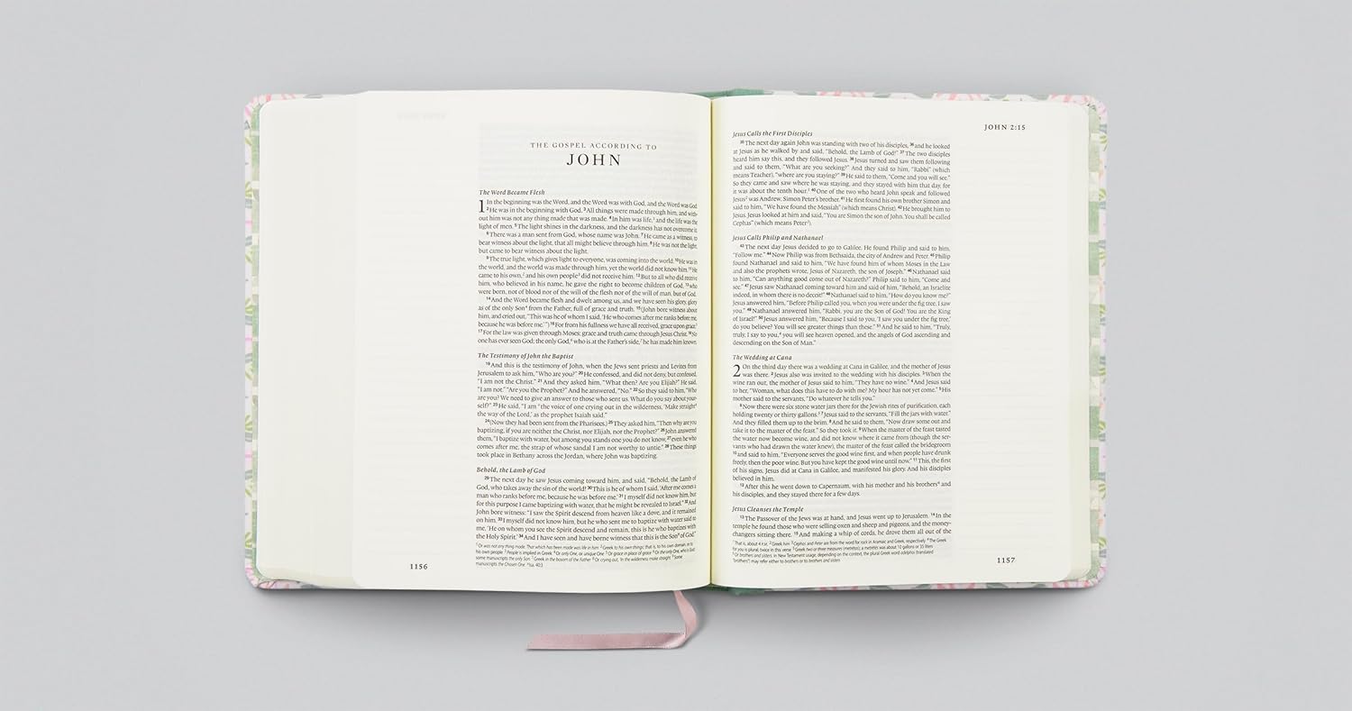 ESV Single Column Journaling, Artist Series (Lulie Wallace, Penelope), hardcover