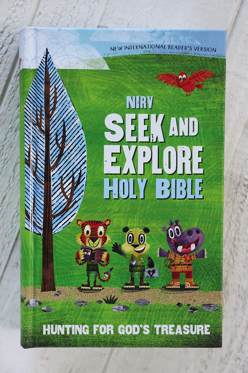 NIrV, Seek and Explore Bible, Hardcover: Hunting for God’s Treasure