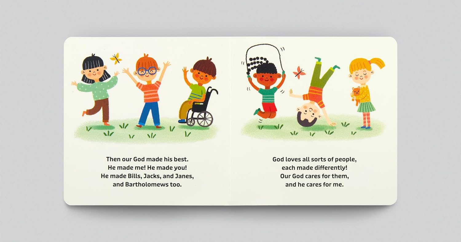 God Cares for Me (For the Bible Tells Me So) Board book