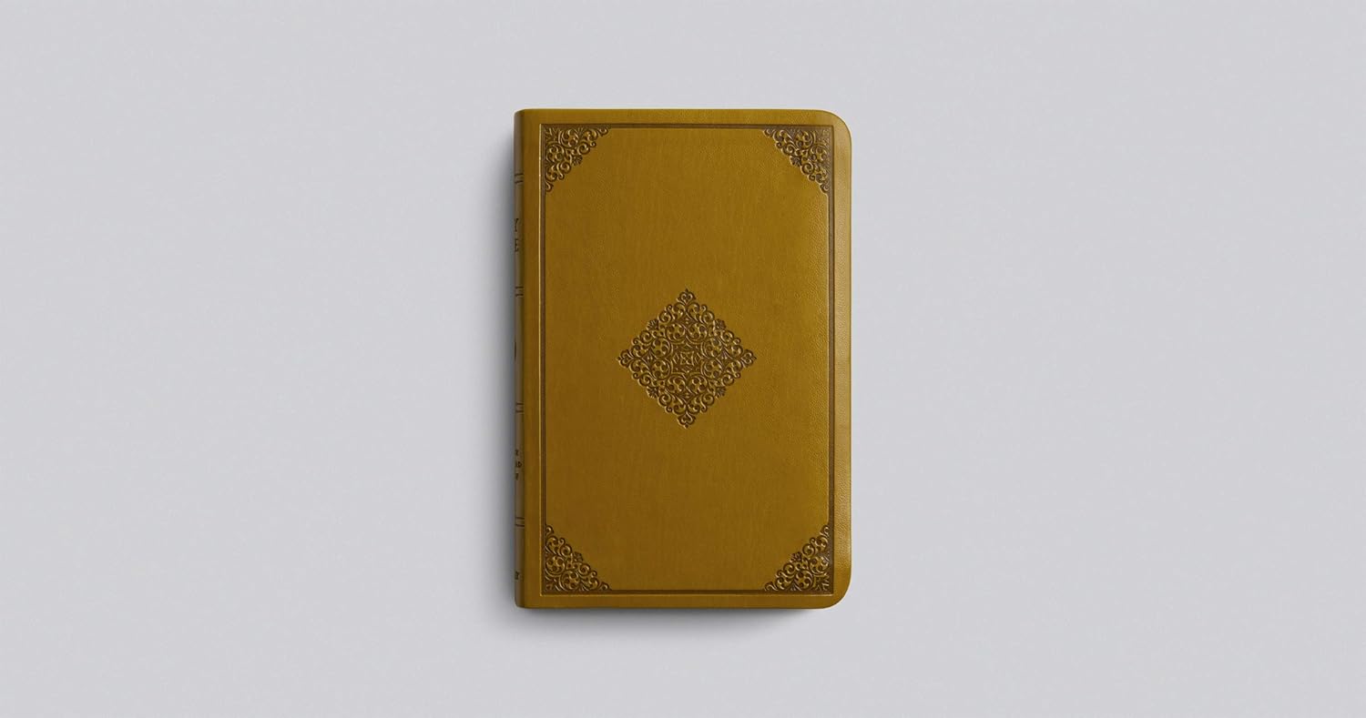 ESV Value Compact Bible, TruTone, Goldenrod, Ornament