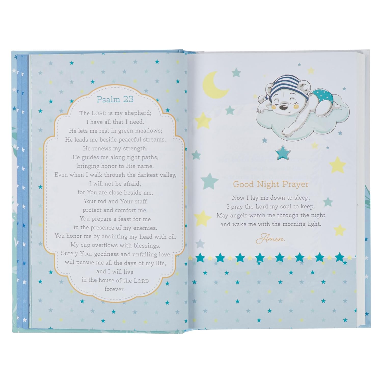 NLT Keepsake Bible for Boys, Blue, Hardcover