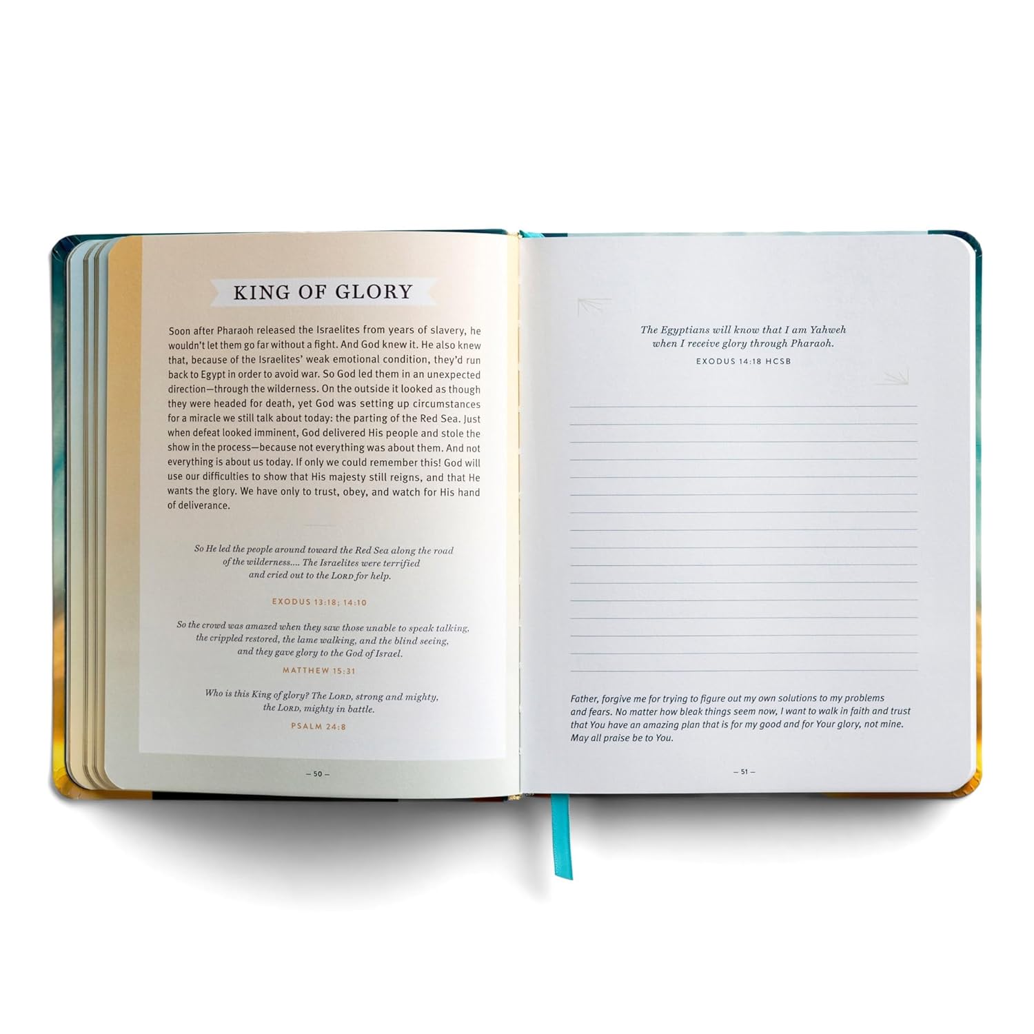 100 Days of Faith Over Fear Devotional Journal