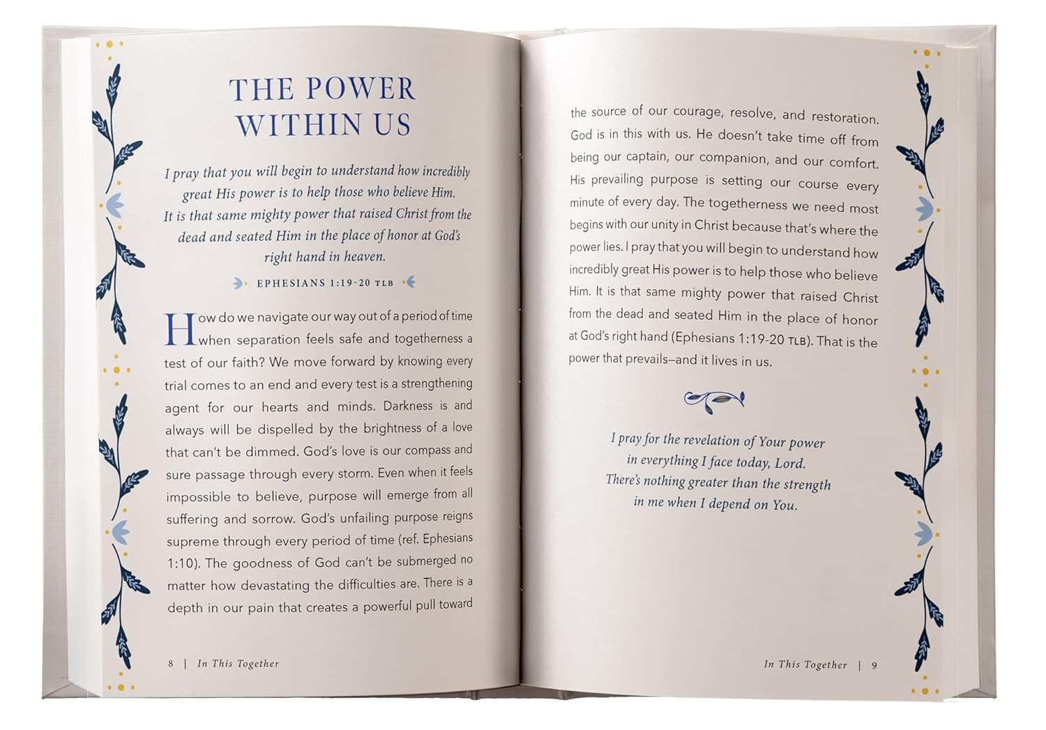 In This Together: 90 Devotions on the Book of Ephesians, hardcover