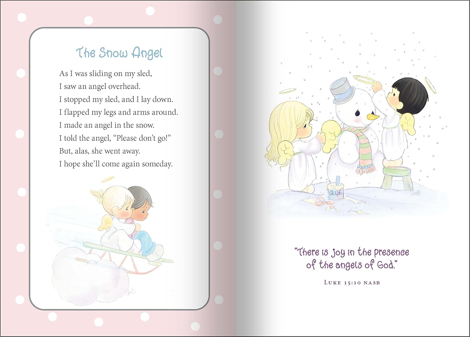 Precious Moments: Little Book of Angels, Board book