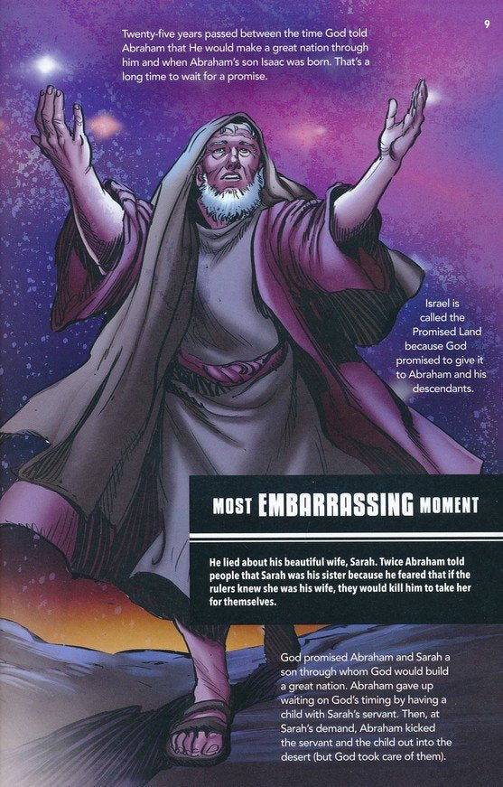 The Action Bible: Heroes and Villains, hardcover