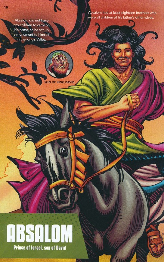 The Action Bible: Heroes and Villains, hardcover
