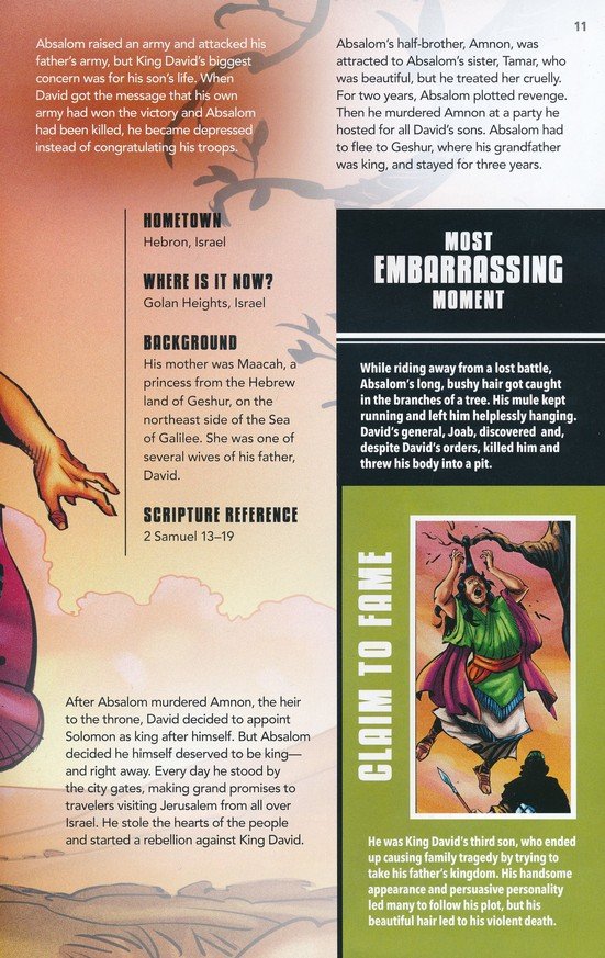 The Action Bible: Heroes and Villains, hardcover