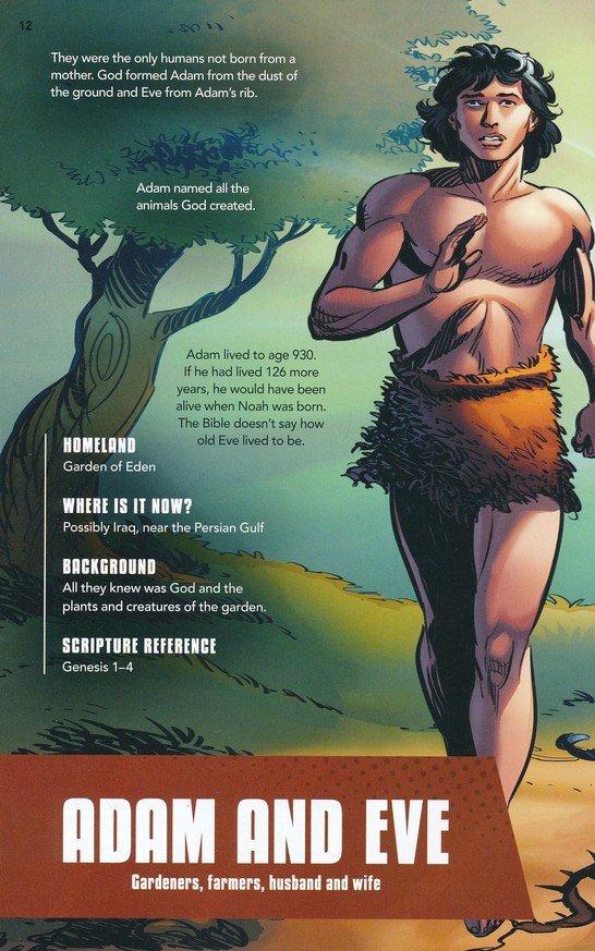 The Action Bible: Heroes and Villains, hardcover