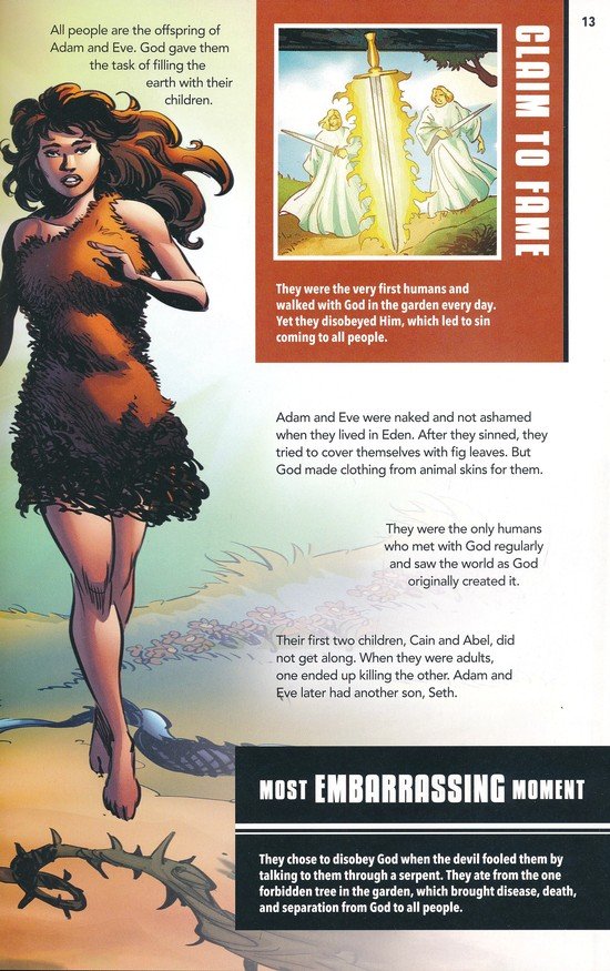 The Action Bible: Heroes and Villains, hardcover