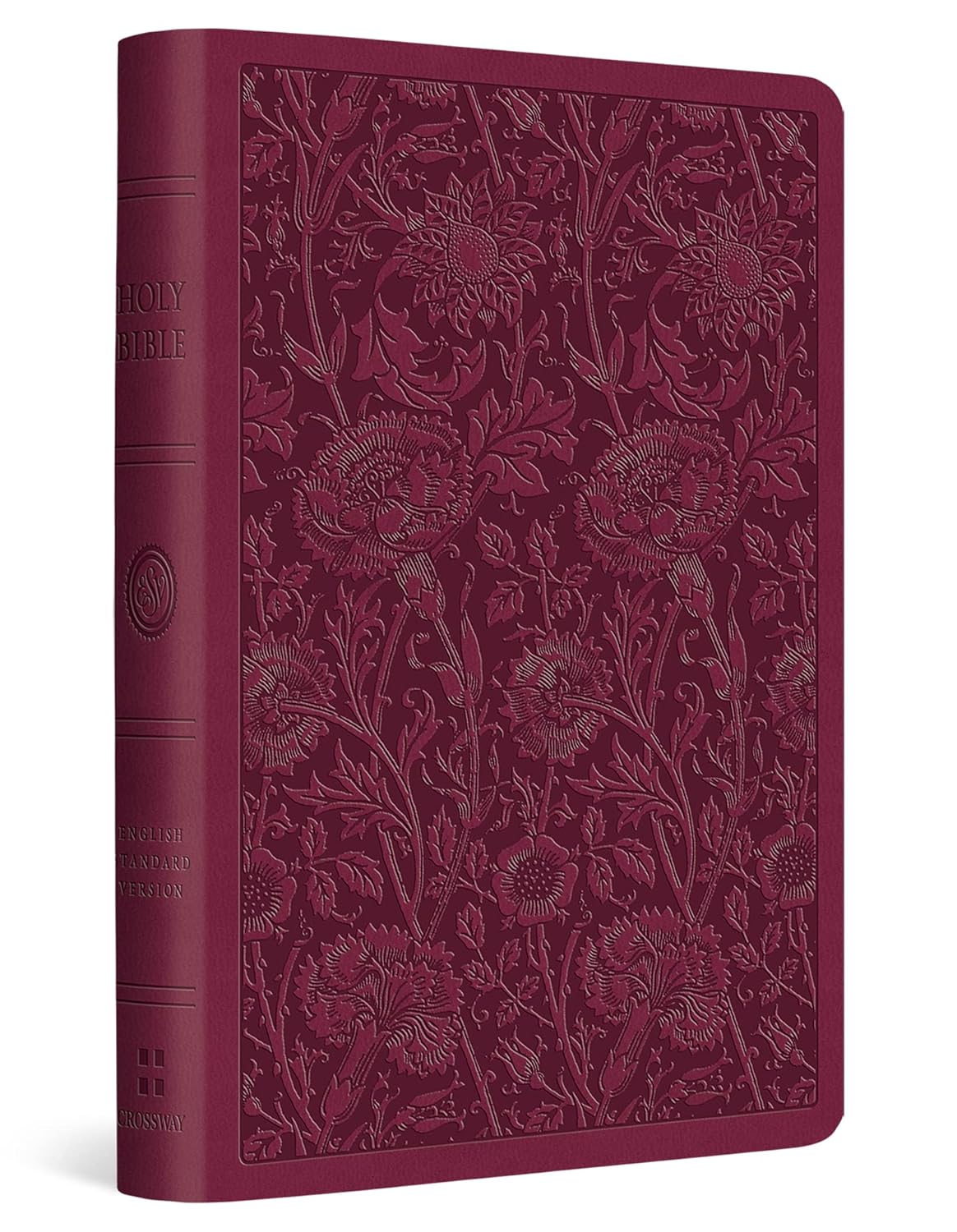 ESV Value Compact Bible, TruTone, Raspberry Floral