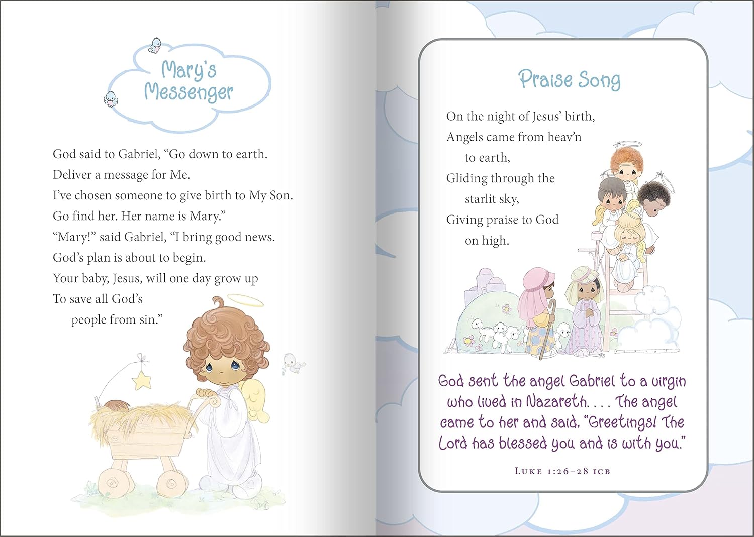 Precious Moments: Little Book of Angels, Board book