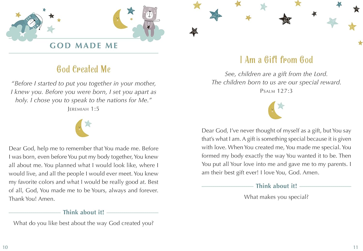 3-Minute Bedtime Prayers for Little Hearts