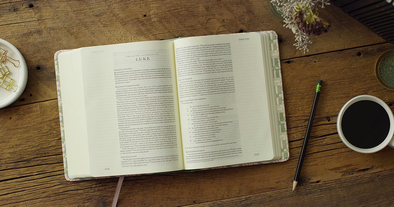 ESV Single Column Journaling, Artist Series (Lulie Wallace, Penelope), hardcover