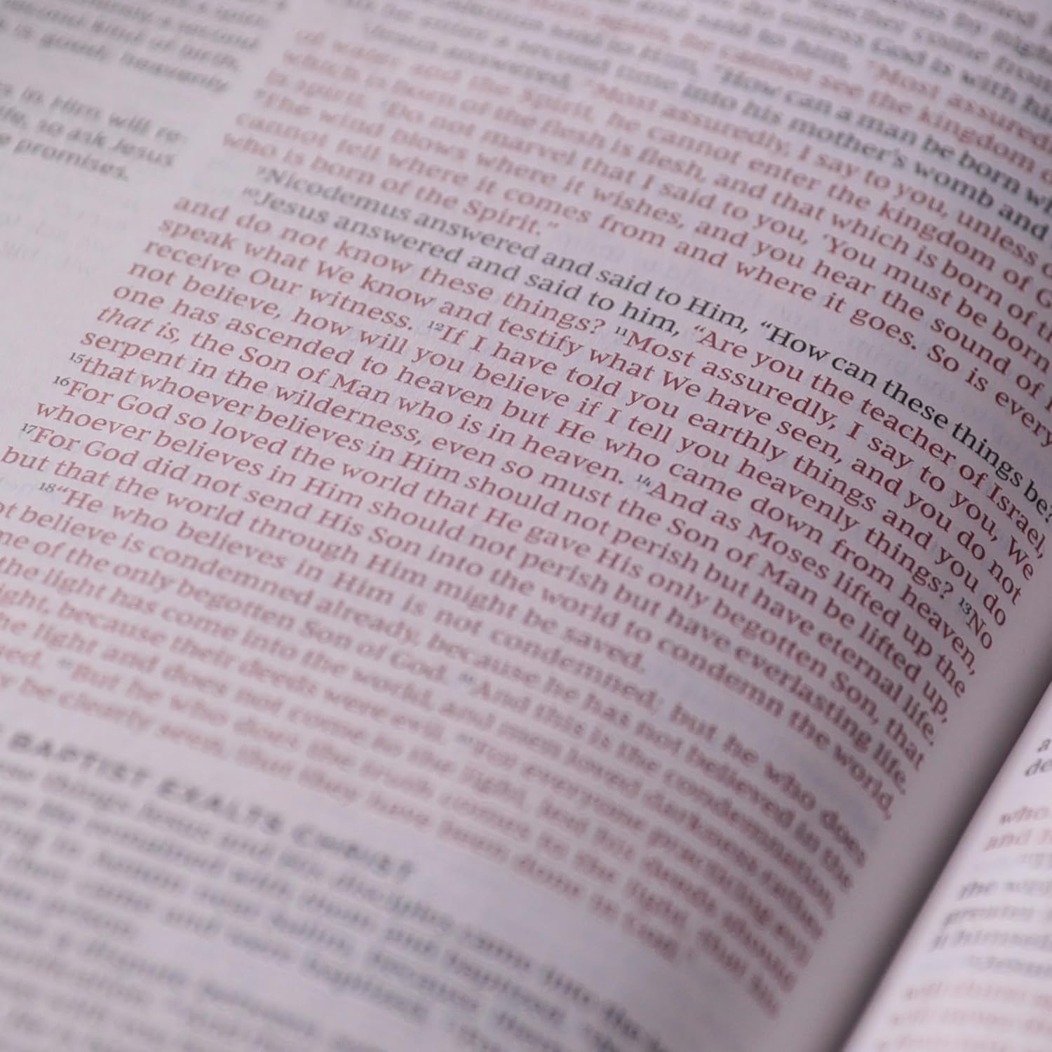 NKJV The Prayer Bible, Leathersoft Brown, Red Letter