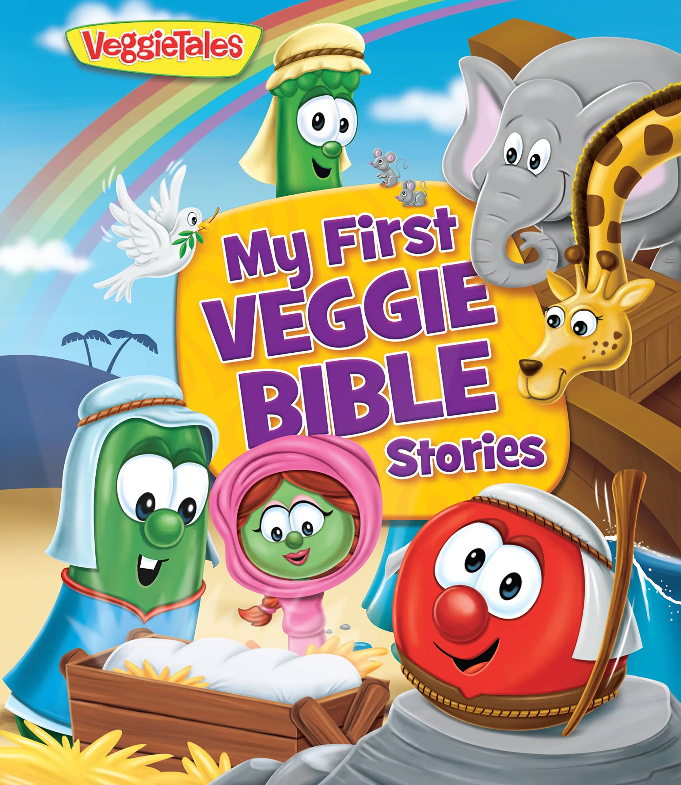 My First Veggie Bible Stories, Boardbook